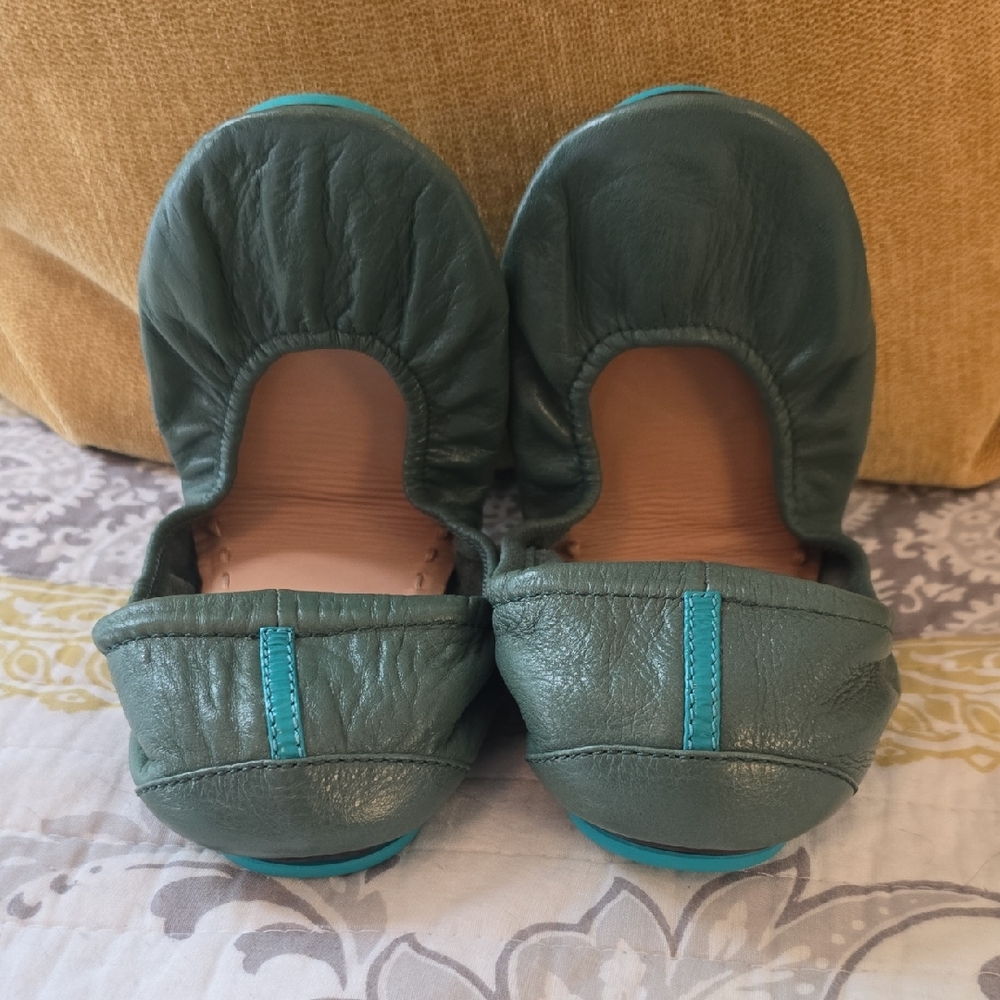 Tieks Pacific Green Size 9 New